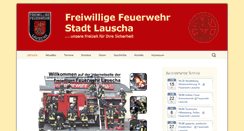 Desktop Screenshot of feuerwehr-lauscha.de
